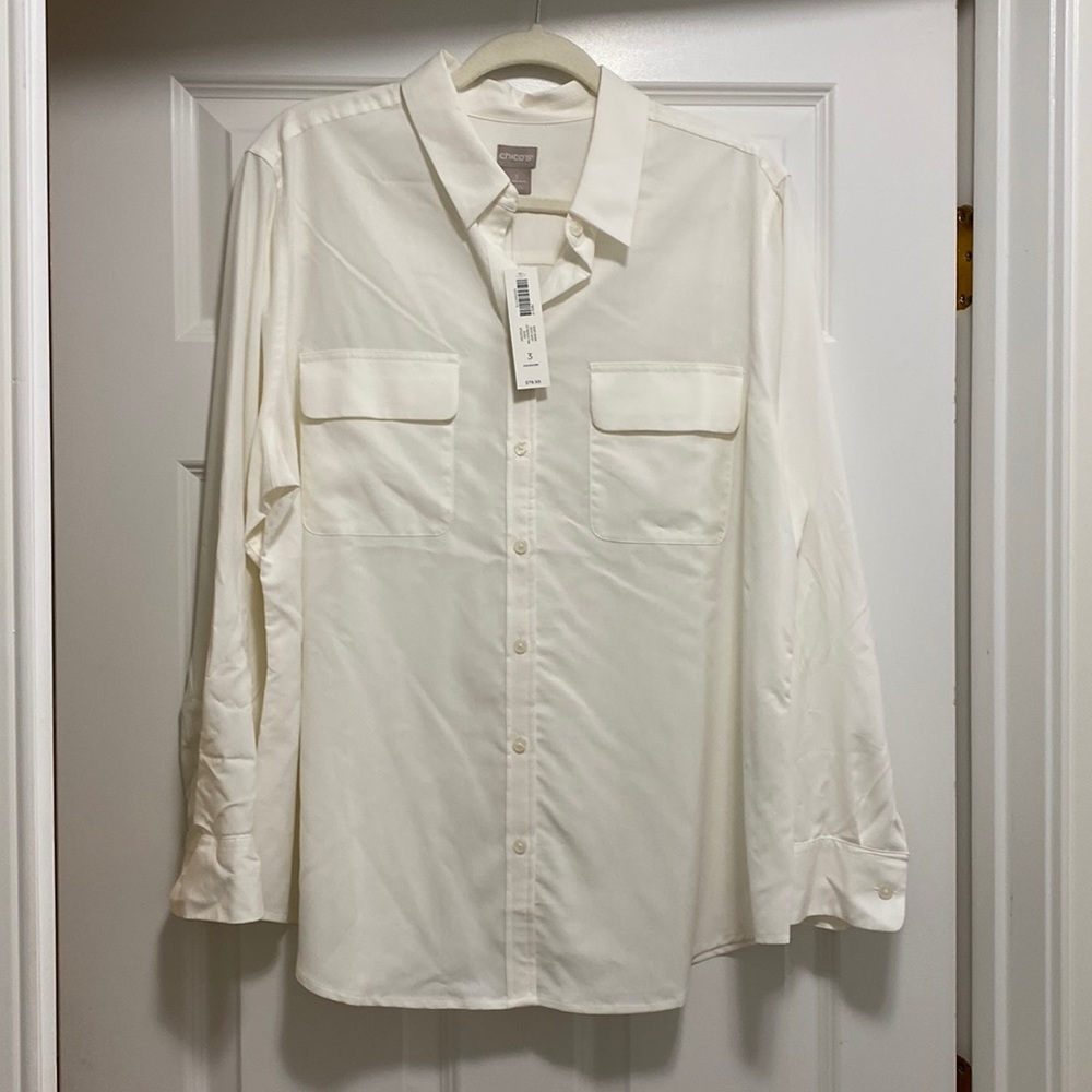 NWT Chico’s shirt size 3